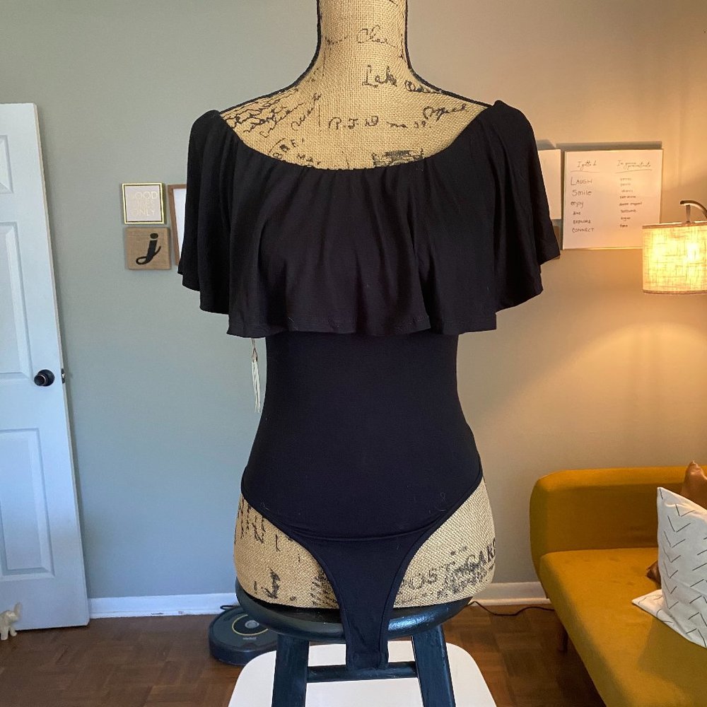 Humming Bird Stitch Fix, Off-Shoulder Body Suit